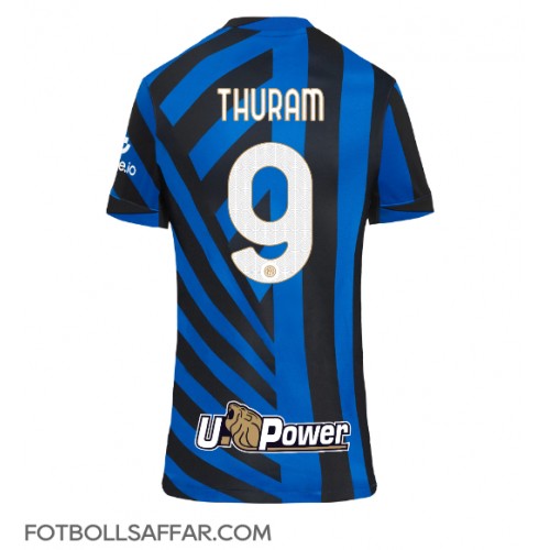 Inter Milan Marcus Thuram #9 Hemmatröja Dam 2024-25 Kortärmad